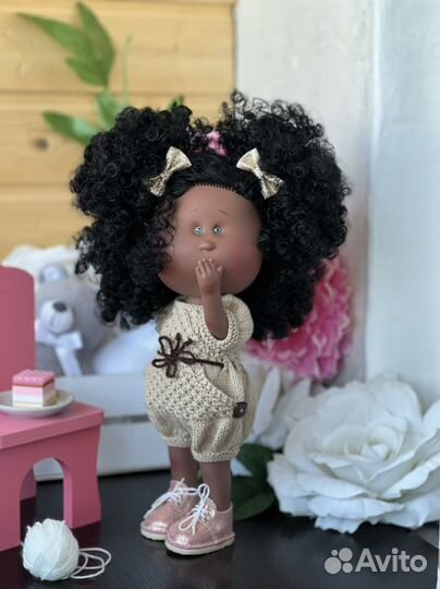 Мк по вязанию наряда для кукол Mia Nines d’Onil