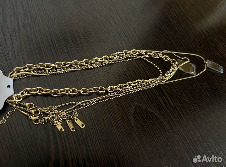 Цепочки под золото