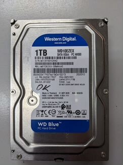 SATA 6Gb/s HDD 1Tb Western Digital WD10ezex