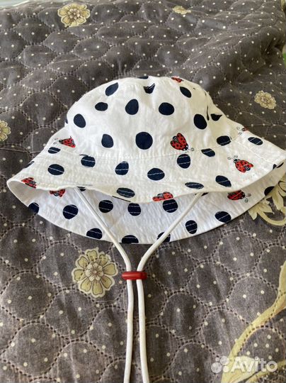 Панама и повязка на голову для девочки