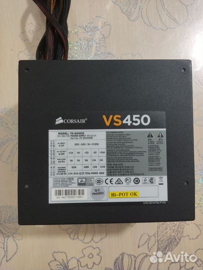 Блок питания Corsair 450w
