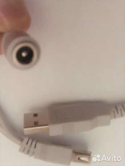 Кабель USB+разъем питания диам.5мм