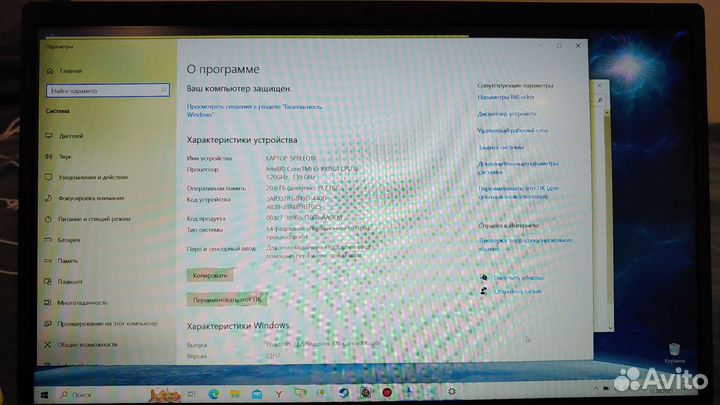 Ноутбук asus Intel core i3