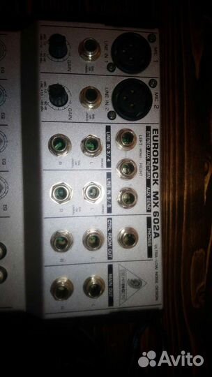 Микшерный пульт Behringer MX 602A