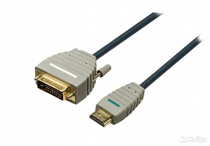 Кабель hdmi 19M DVI-D 25M 2.0 m Bandridge BVL1102