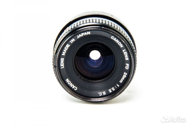 Canon Lens FD 28mm f3.5 S.C
