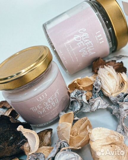 Свечи из соевого воска