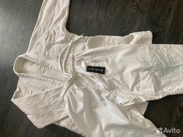 Кимоно для дзюдо белое falcon 2/150