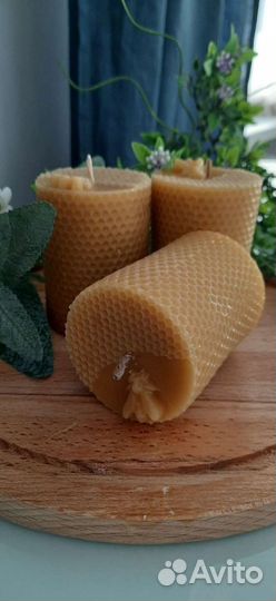 Свечи восковые из пчелиного воска