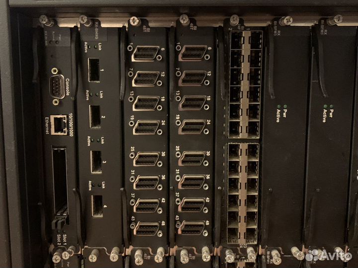 Ядро сети brocade BigIron RX-16