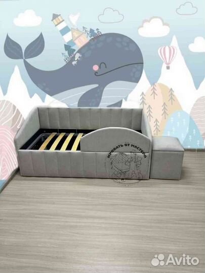 Детская кровать диван Пуф в подарок