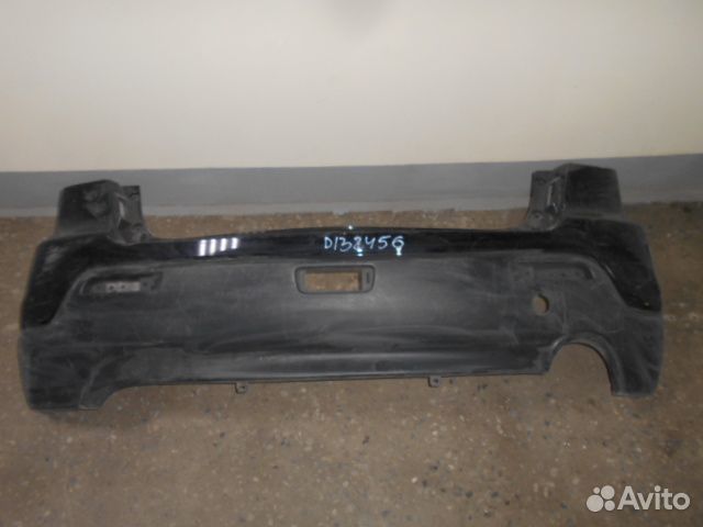 Бампер задний Mitsubishi ASX 2010-2013 Черный