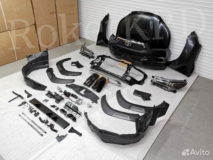 Рестайлинг Toyota Hilux 05-2015 в 2021 год