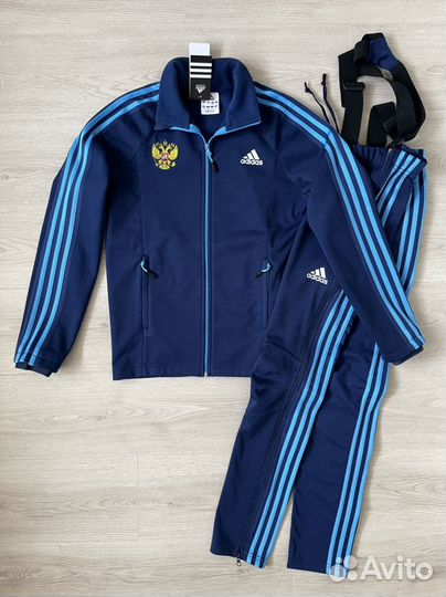 Разминочный костюм Adidas без спонсоров Сб. России