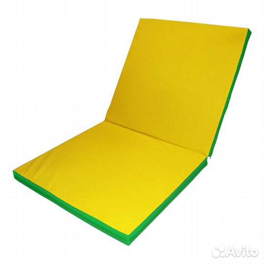 Мат 10см 2х1м гимнастический складной