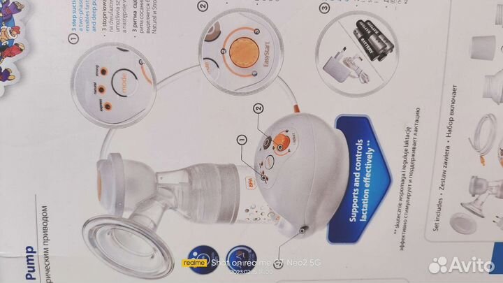 Молокоотсос medela swing электрический