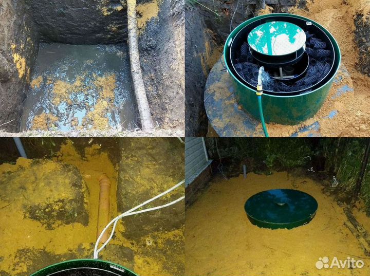 Септик для дома и дачи. Установка под ключ