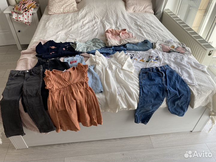 Пакет вещей на девочку 110
