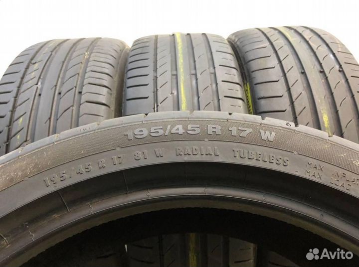 Continental ContiSportContact 5 195/45 R17 81W