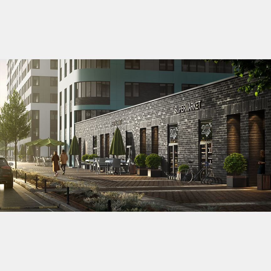 1-к. квартира, 36,8 м², 15/17 эт.