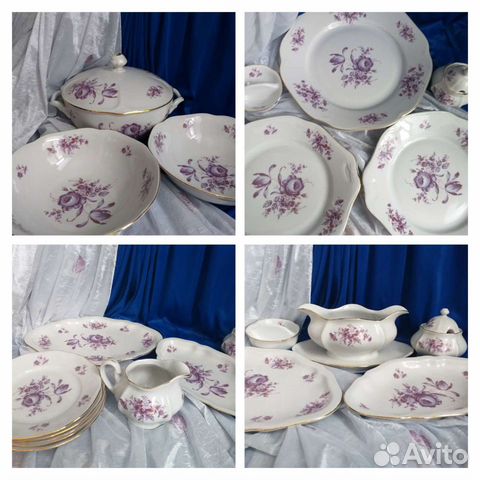 Чехословакия.Фарфор.Сервизысмотривсе