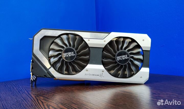Видеокарта Palit GTX 1070 Ti JetStream 8 Gb