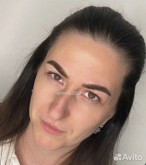 Перманентный макияж брови губы межресничка