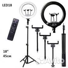 Кольцевая лампа 46 см новая + сумка