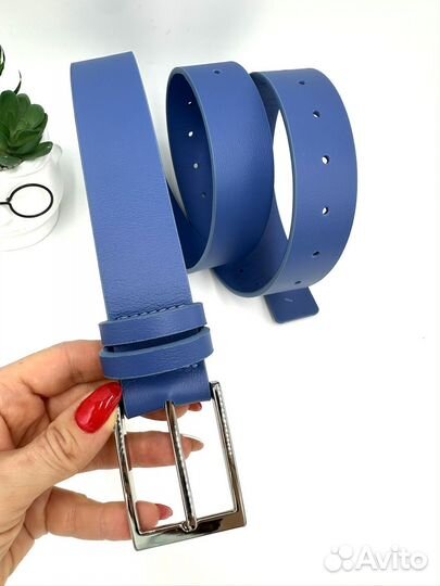 Ремень женский натуральная кожа италия новый