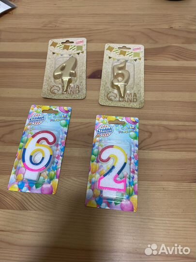 Декор шары свечи топперы день рождения