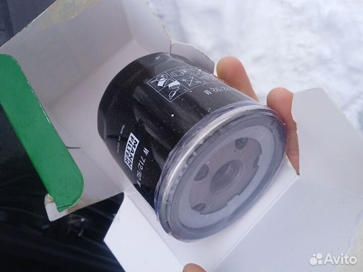 Фильтр масляный Mann