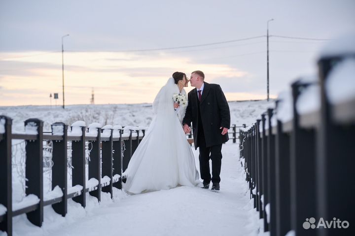 Свадебная шубка на прокат