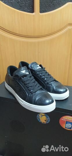 Кеды Armani мужские 43 (Натуральная кожа)