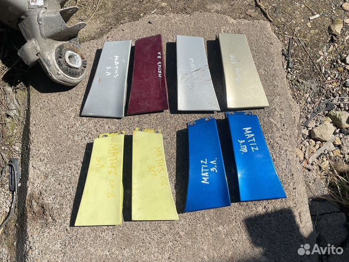 Планка ресничка под фонарь Дэу Матиз