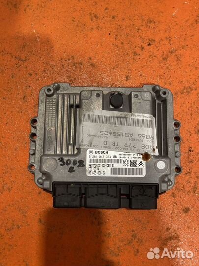 Блок управления двигателем Peugeot 3008