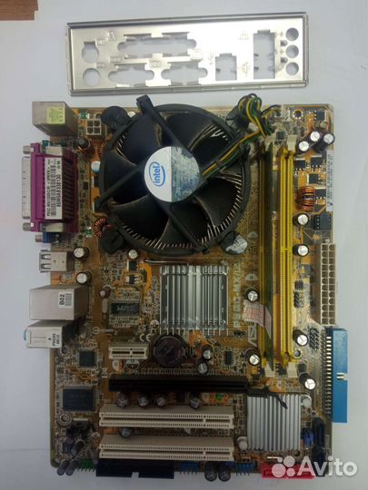 Мат. плата LGA 775 + Celeron E1400 + DDR2 2GB