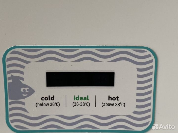 Детская ванночка с термометром