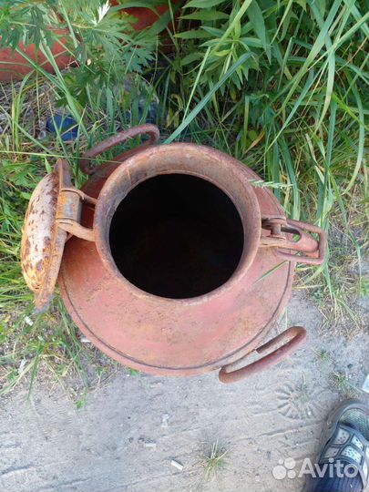 Вкладыш бочки 200л. И фляга железная