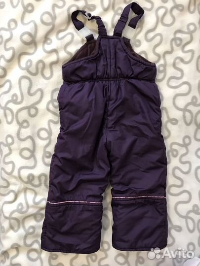 Детская зимняя куртка, штаны для девочки