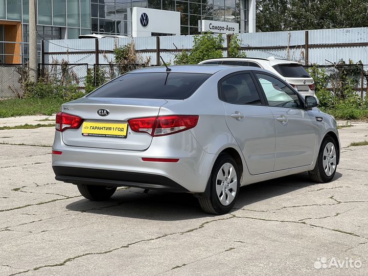 Kia Rio 1.6 AT, 2015, 57 000 км