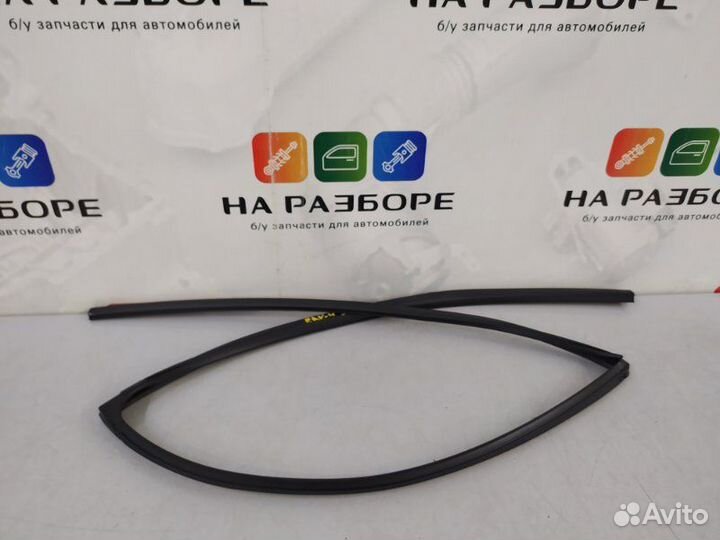 Уплотнительная резинка стекла двери задняя левая