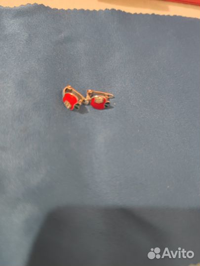 Серебряные серьги для маленькой девочки