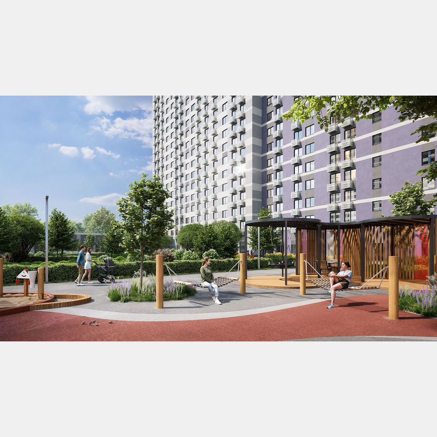 1-к. квартира, 35,7 м², 4/23 эт.