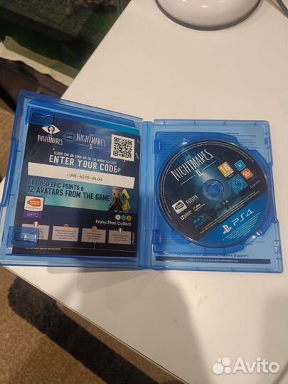 Little nightmares 2 ps4 диск