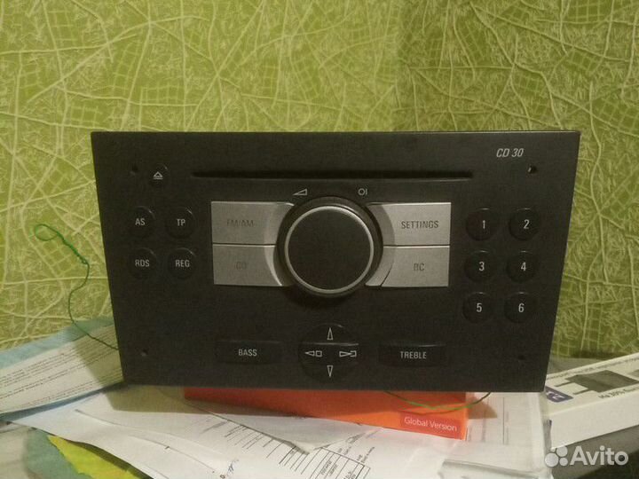 Штатная магнитола Opel Combo C