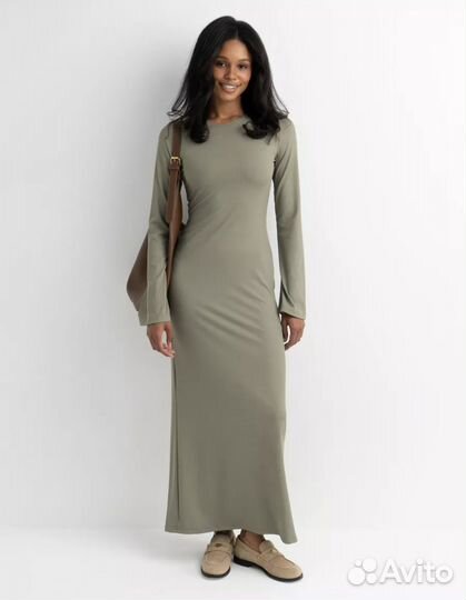 Платье трикотажное