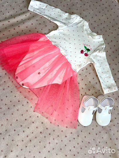Вещи на девочку 74 80 86 весна лето