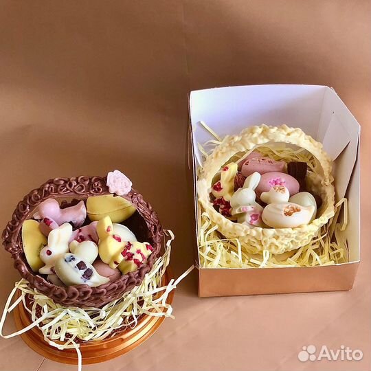 Подарки на Пасху из шоколада
