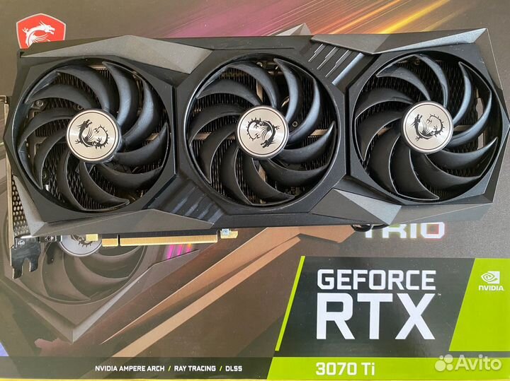 Msi rtx 3070 ti gaming x trio