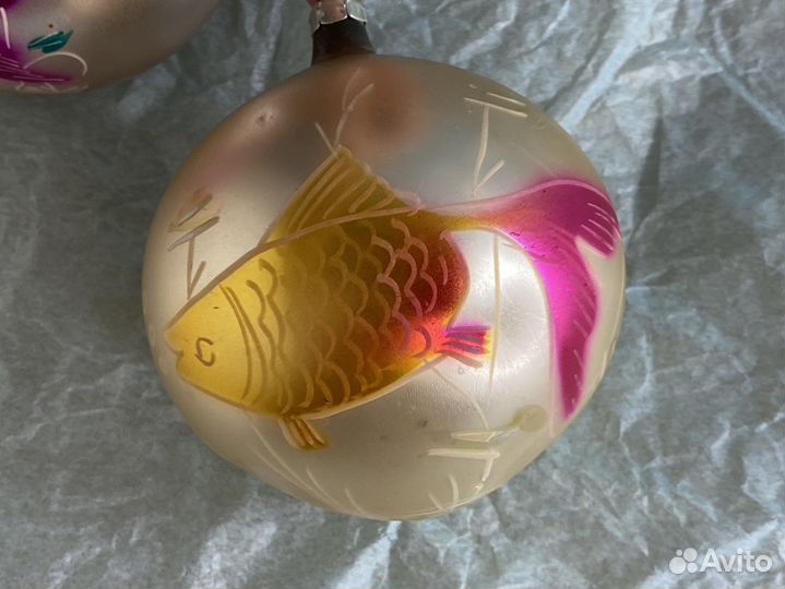 Ёлочные игрушки СССР